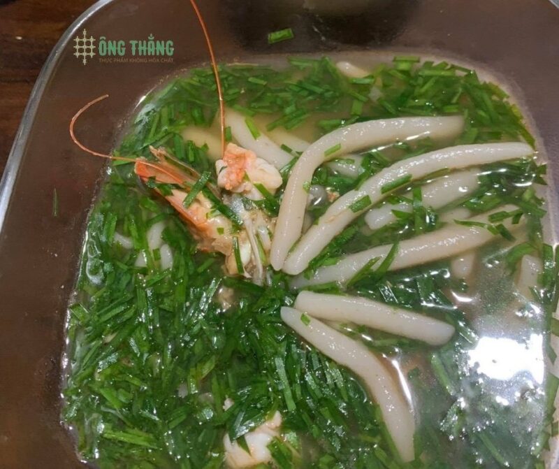 BÁNH CANH BỘT XẮT (3 TẺ : 1 NẾP) NHÌN LÀ MÊ