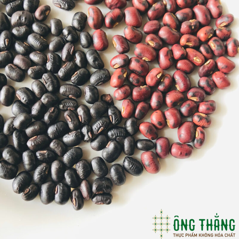 Trà đậu rang-gừng (đen, đỏ) ÔNG THẮNG – 500G