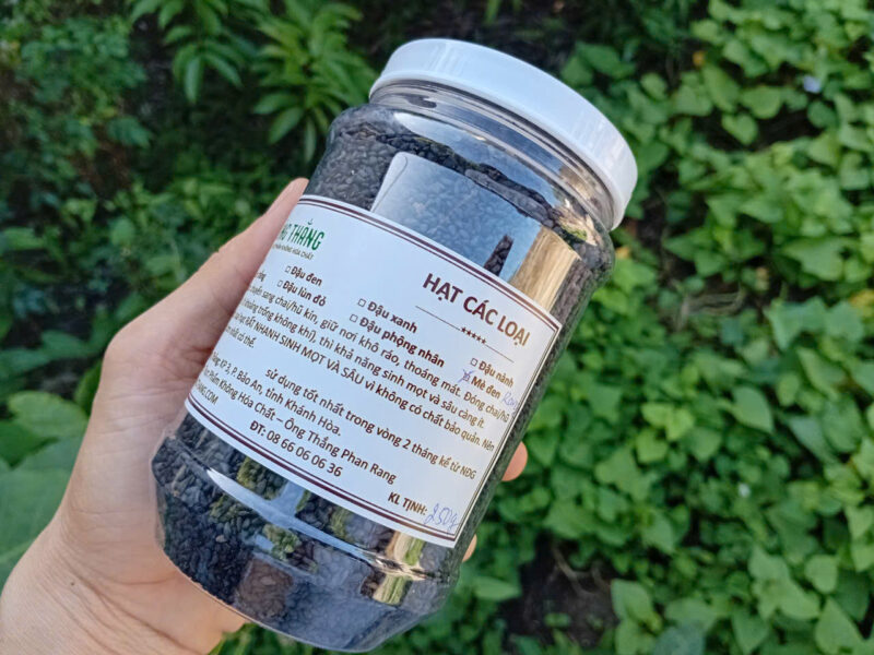 Hạt mè đen ÔNG THẮNG – 350g