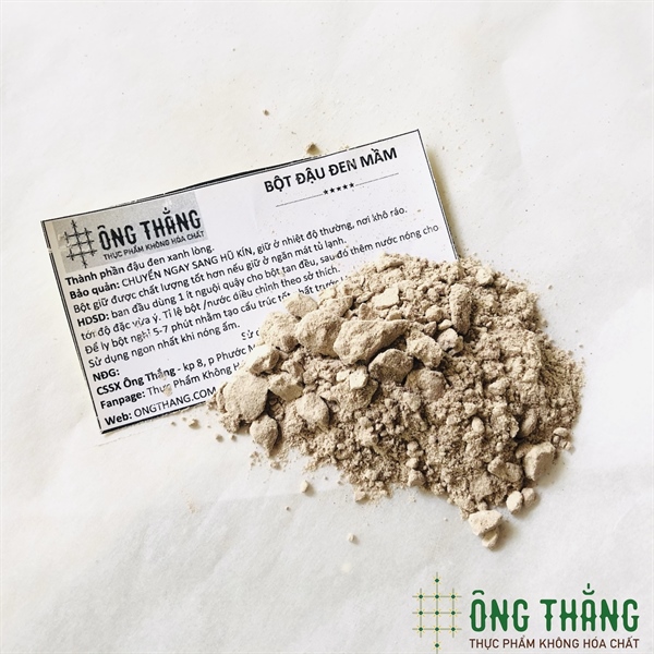 Bột đậu đen mầm ÔNG THẮNG – 500G