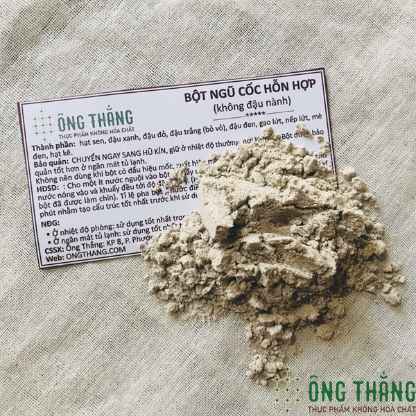 Bột ngũ cốc hỗn hợp (không đậu nành) ÔNG THẮNG