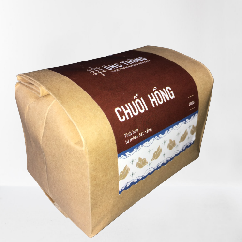 Chuối hồng ÔNG THẮNG – 500g