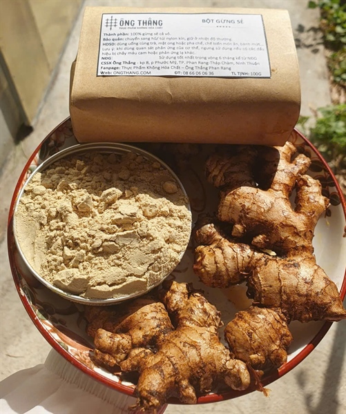 Bột gừng sẻ ÔNG THẮNG – 200g