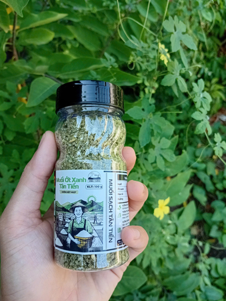 Muối ớt xanh Tân Tiến – 100G