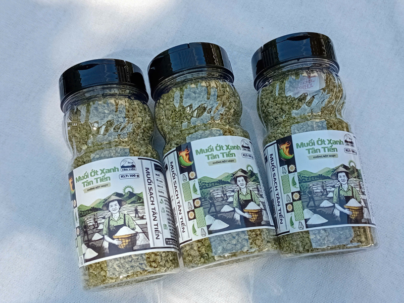 Muối ớt xanh Tân Tiến - 100G